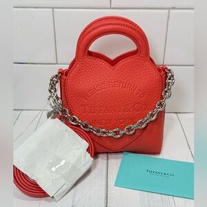 Tiffany & Co. Micro 99 Tote Bag in Red